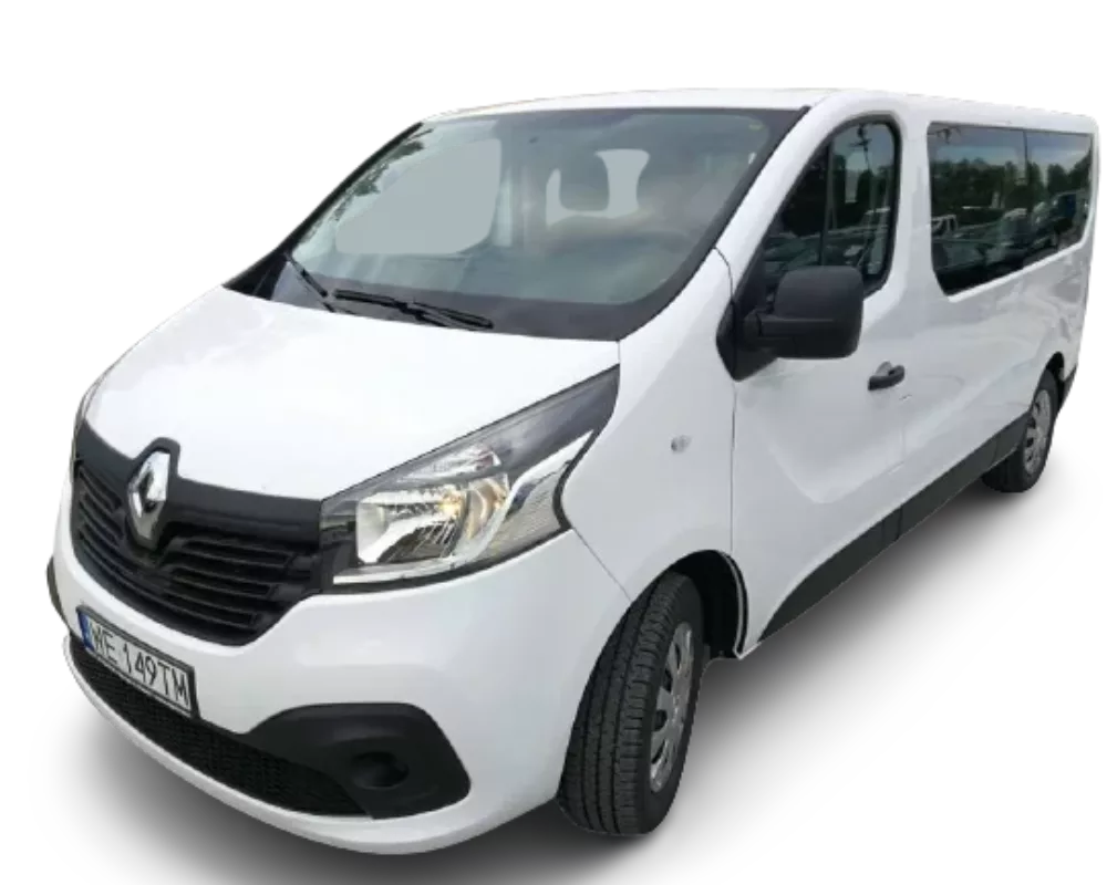 Samochód Renault Trafic dziewięcioosobowy